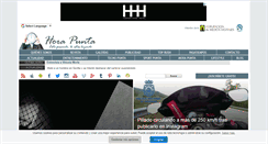 Desktop Screenshot of horapunta.com